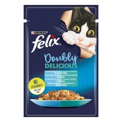 Felix Doubly Somonlu Sardalyalı Yaş Kedi Maması 85 Gr - Purina