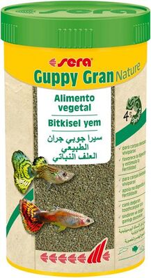 Sera Guppy Gran Nature Lepistes Yemi 100 ML - 1