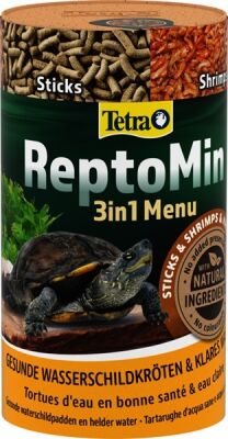 Tetra Reptomin Menu 3in1 Kaplumbağa Yemi 250 Ml - 1