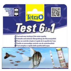 Tetra Test 6in1 Tatlı Su Stip Stick 25 Adet - Tetra