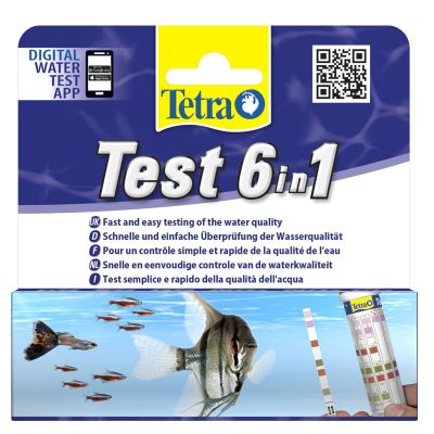 Tetra Test 6in1 Tatlı Su Stip Stick 25 Adet - 1