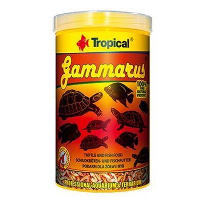 Tropical Gammarus Kaplumbağa Yemi 100 Gram - 1