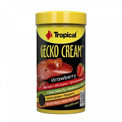 Tropical Gecko Cream Strawberry 100 ML - 1