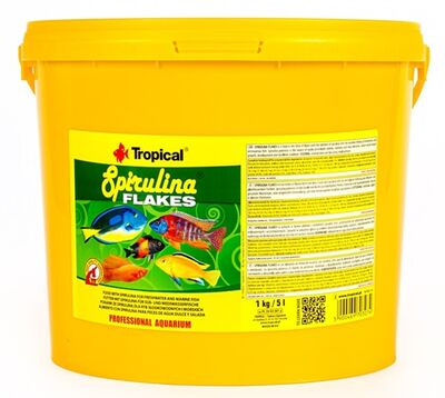 Tropical Spirulina Flakes Pul Yem 100 Gram - 1