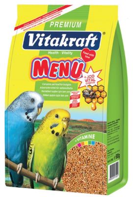 Vitakraft Menu Premium Muhabbet Kuşu Yemi 12x500 Gr. - 1